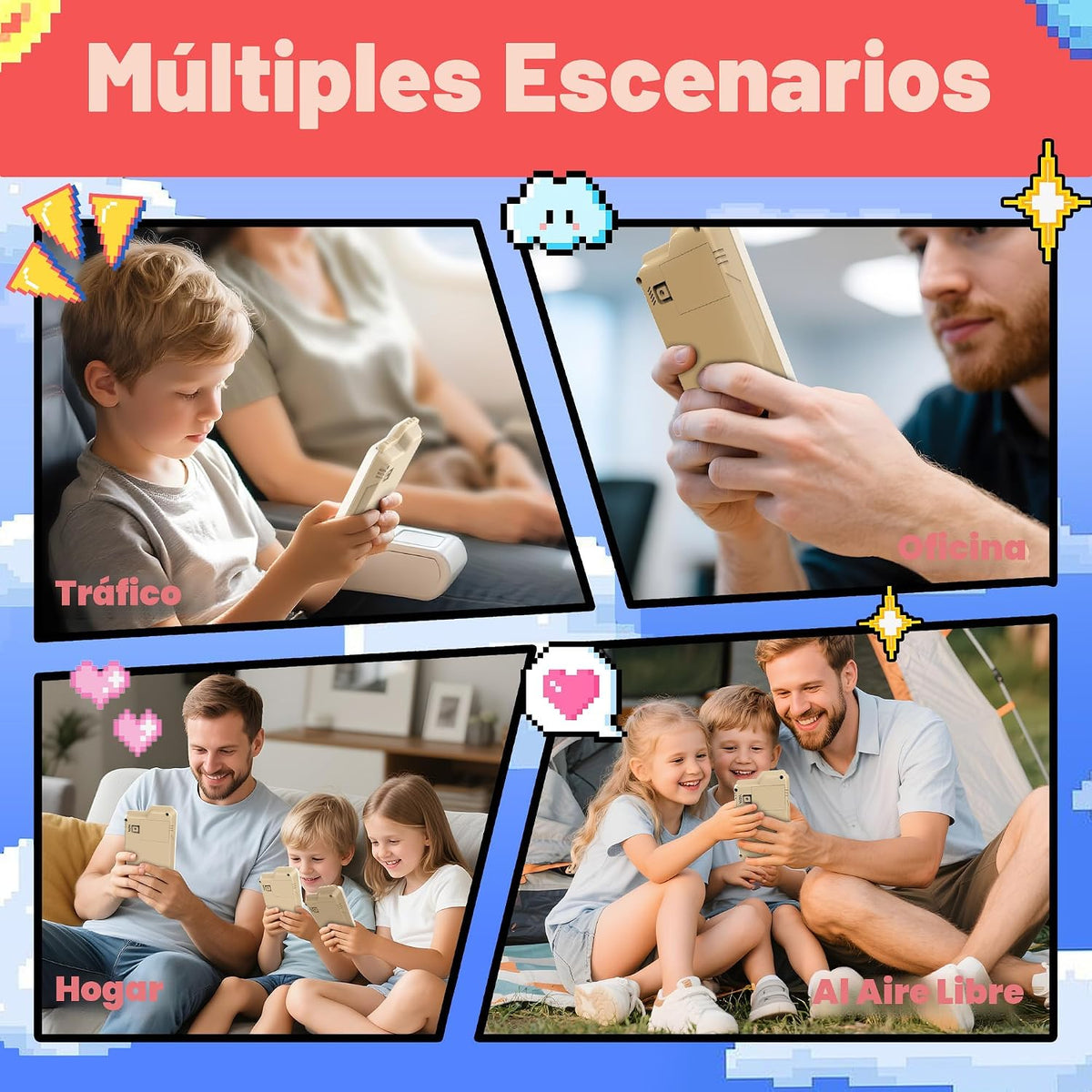 Kids Games Brain Teaser Slide Puzzle, con 1000+ Challenges