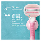 Gillette Venus ComfortGlide White Tea - Cuchillas de afeitar para m...