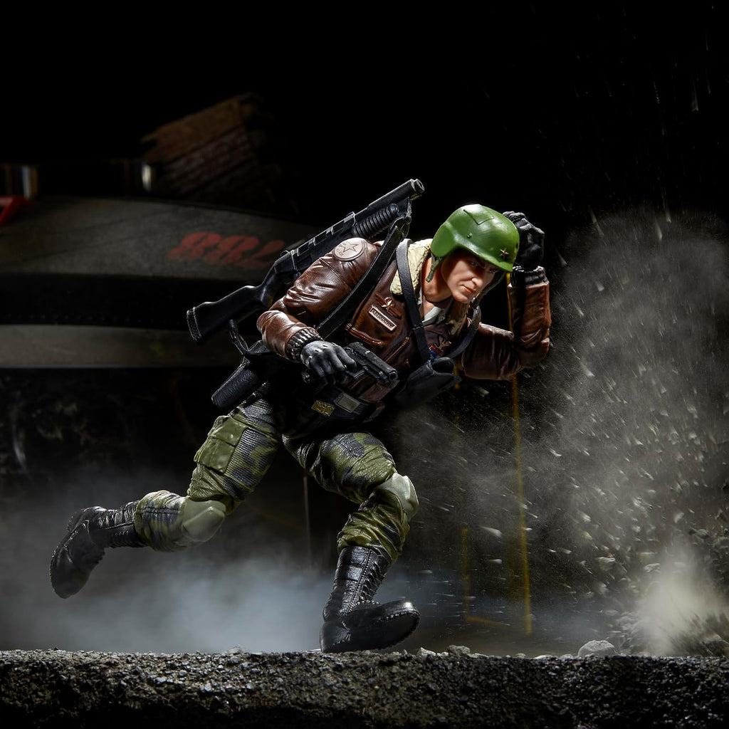 G.I. Joe Serie Clasificada General Clayton Hawk Abernathy, Figura de Acción Coleccionable, 103, Figuras de Acción de 6 Pulgadas para Niños y Niñas, con 7 Piezas de Accesorios