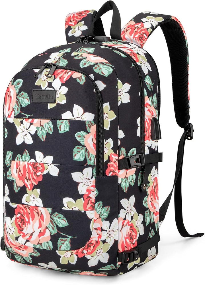Tzowla - Mochila para mujer, elegante, de viaje, informal, mochila...