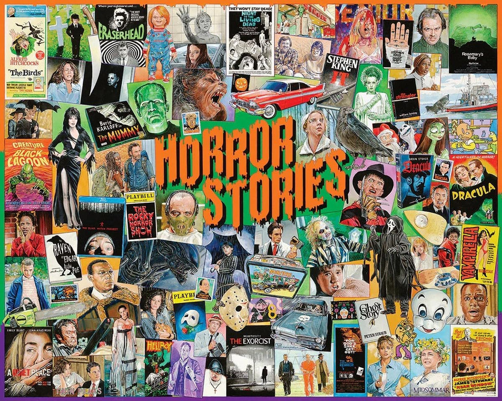 White Mountain Rompecabezas de 1000 piezas para Halloween, clásicos