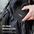TOZO Altavoces Bluetooth portátiles PE1 32H tiempo de reproducción con