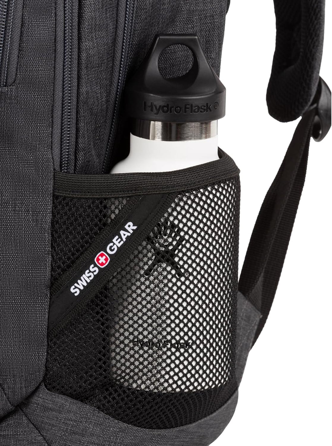 SwissGear - Mochila para laptop Cecil 5505, Carbón vegetal