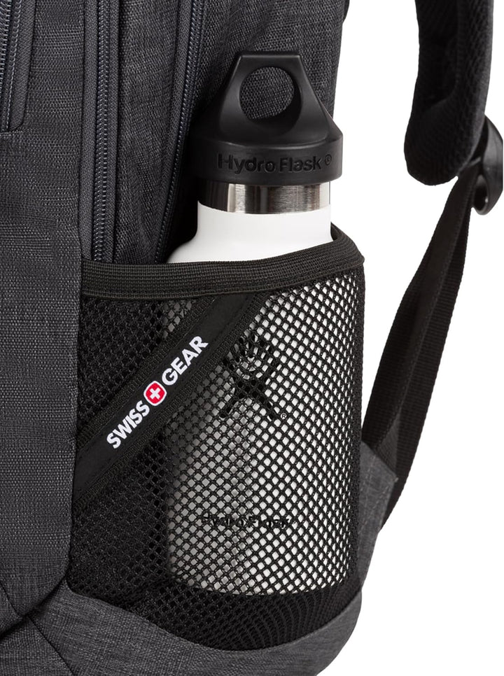 SwissGear - Mochila para laptop Cecil 5505, Carbón vegetal