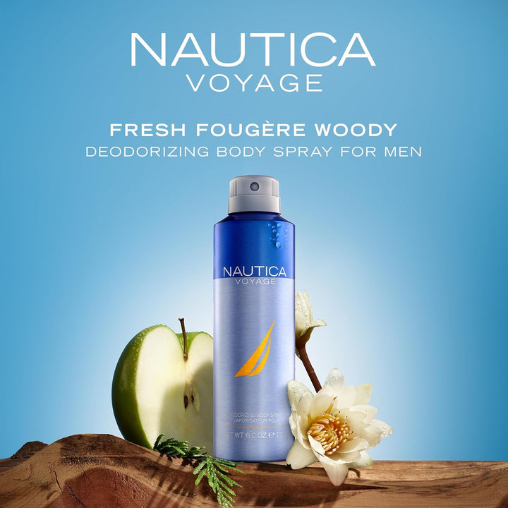 Nautica Voyage Deo Spray corporal de 6 onzas líquidas (paquete de 1...