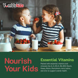 YumVs Kids - Gomitas multivitamínicas masticables con sabor a fruta...