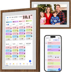 10.1" calendario digital pantalla táctil de pared, sin suscripción