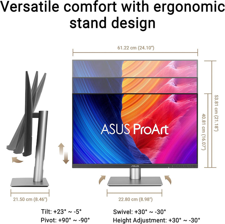 ASUS ProArt Display Monitor profesional 5K HDR de 27 pulgadas (PA27...