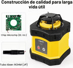 Kit de nivel láser rotatorio, nivel láser autonivelante de 360