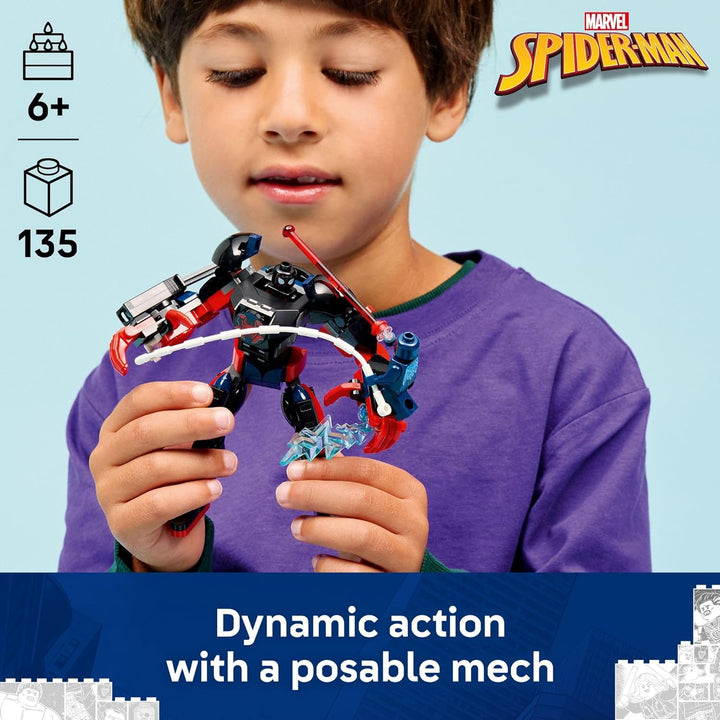 LEGO Marvel Miles Morales Mech vs Spider-Man 2099 -