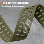 Bandletic Correa táctica ancha de nailon compatible con Apple Watch