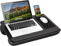 LAPGEAR Home Office Pro Lap Desk - negro Carbon, Fits 15.6” Laptops