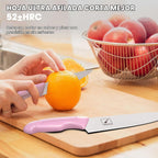 imarku Juego de cuchillos de cocina de 14 piezas, acero inoxidable de alto