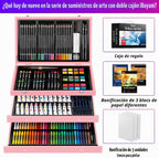 iBayam - Suministros de arte rosa, juegos de dibujo a color, regalos para niñas adolescentes