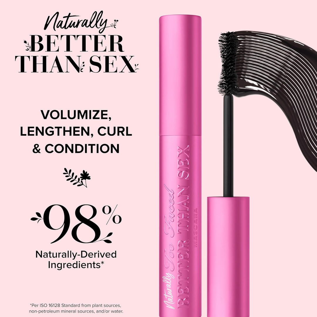 Too Faced Naturally Better Than Sex Mascara | Volumizing, Nourishin...