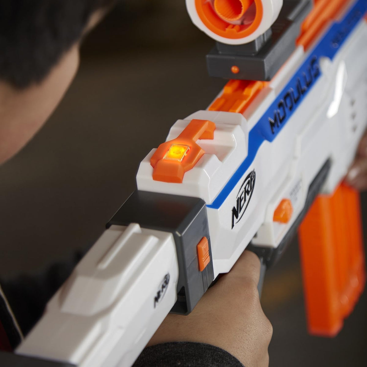 Regulador de Módulo NERF Completamente Motorizado, 3 Modos de Disparador (Exclusivo de Amazon)