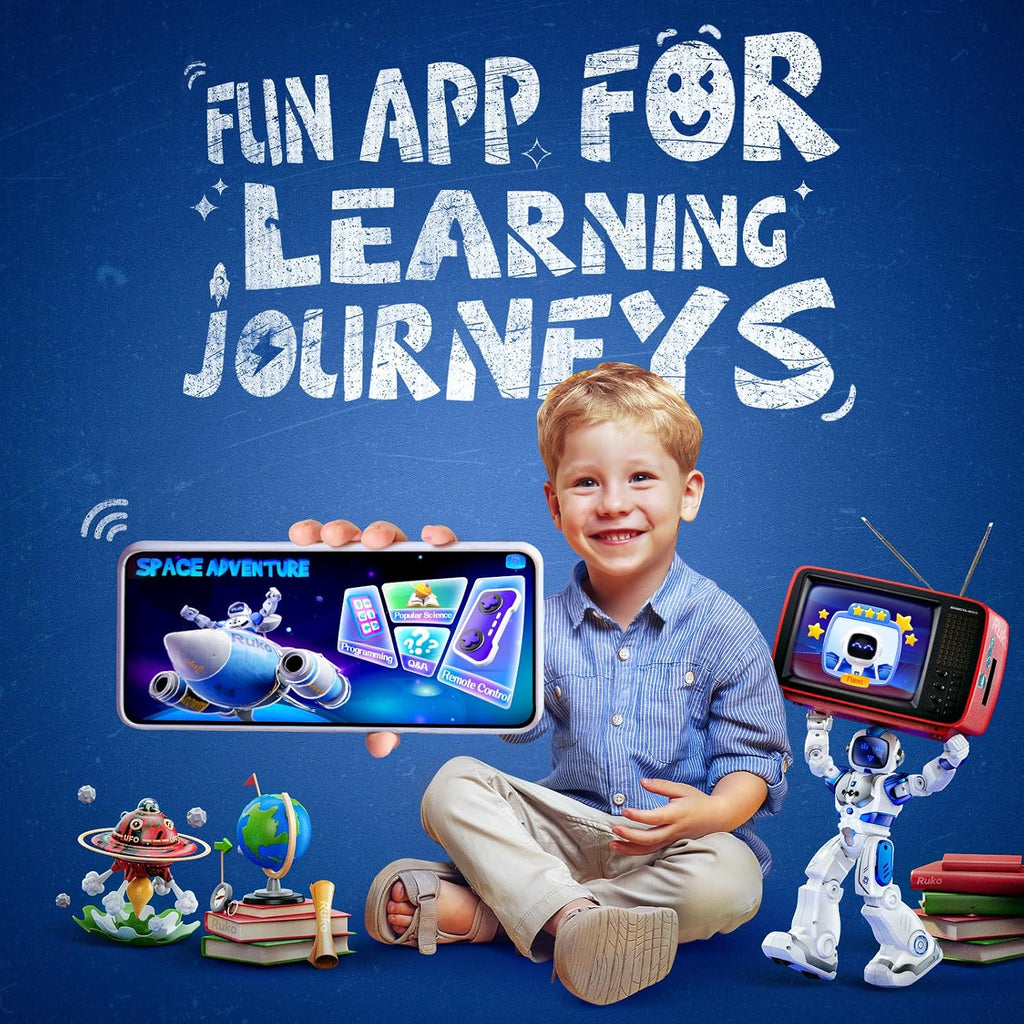 Ruko 6088 Robot Toys para niños, programable, detección de gestos con