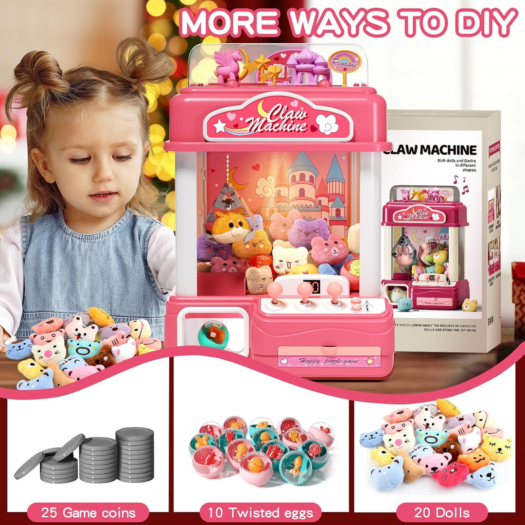 Aiqi - 55 piezas de máquina grande de garras para niños, expendedor...