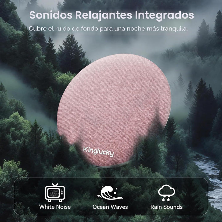 Kinglucky Altavoz de almohada para dormir, mini altavoz Bluetooth d...