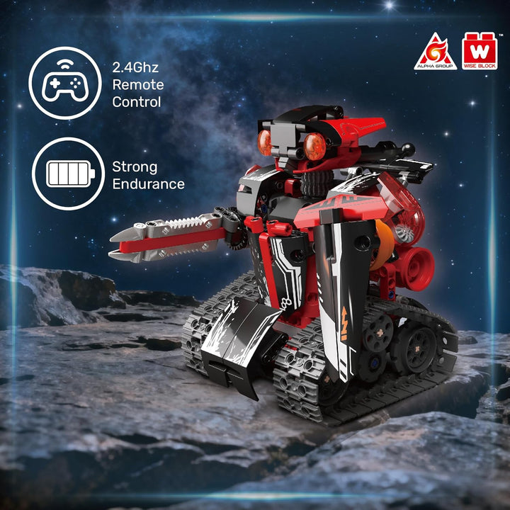 Kit de Construcción de Robots W WISE BLOCK Robótica STEM