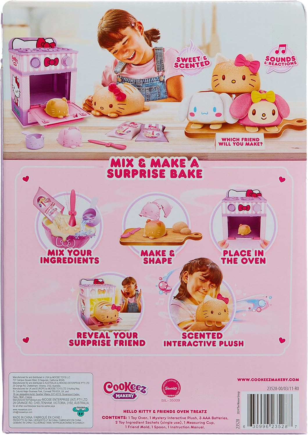 Cookeez Makery Hello Kitty &amp; Friends - Juego de horno - Juguete...