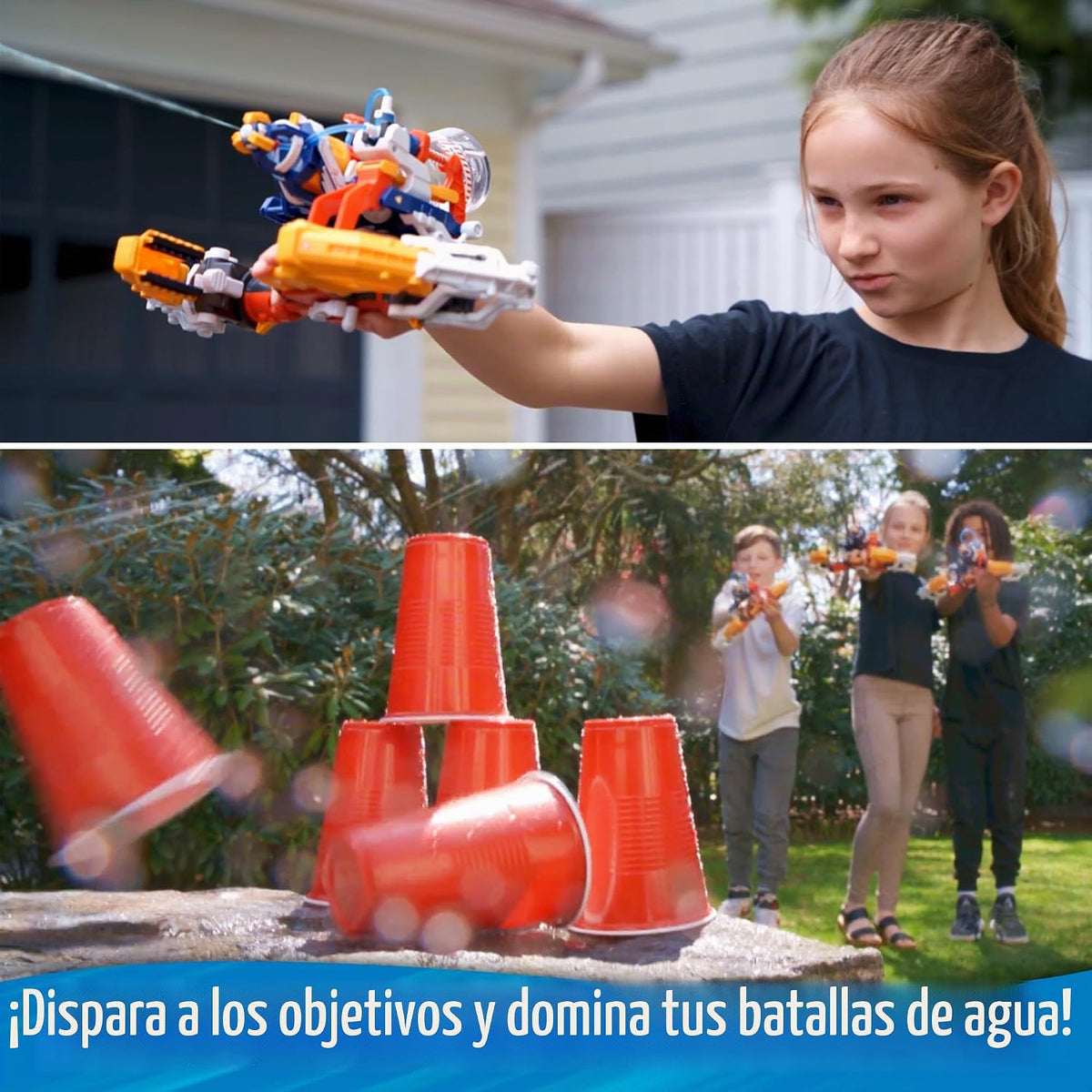 Thames & Kosmos Mega Cyborg Hydro Blaster | Set de robótica e ingeniería