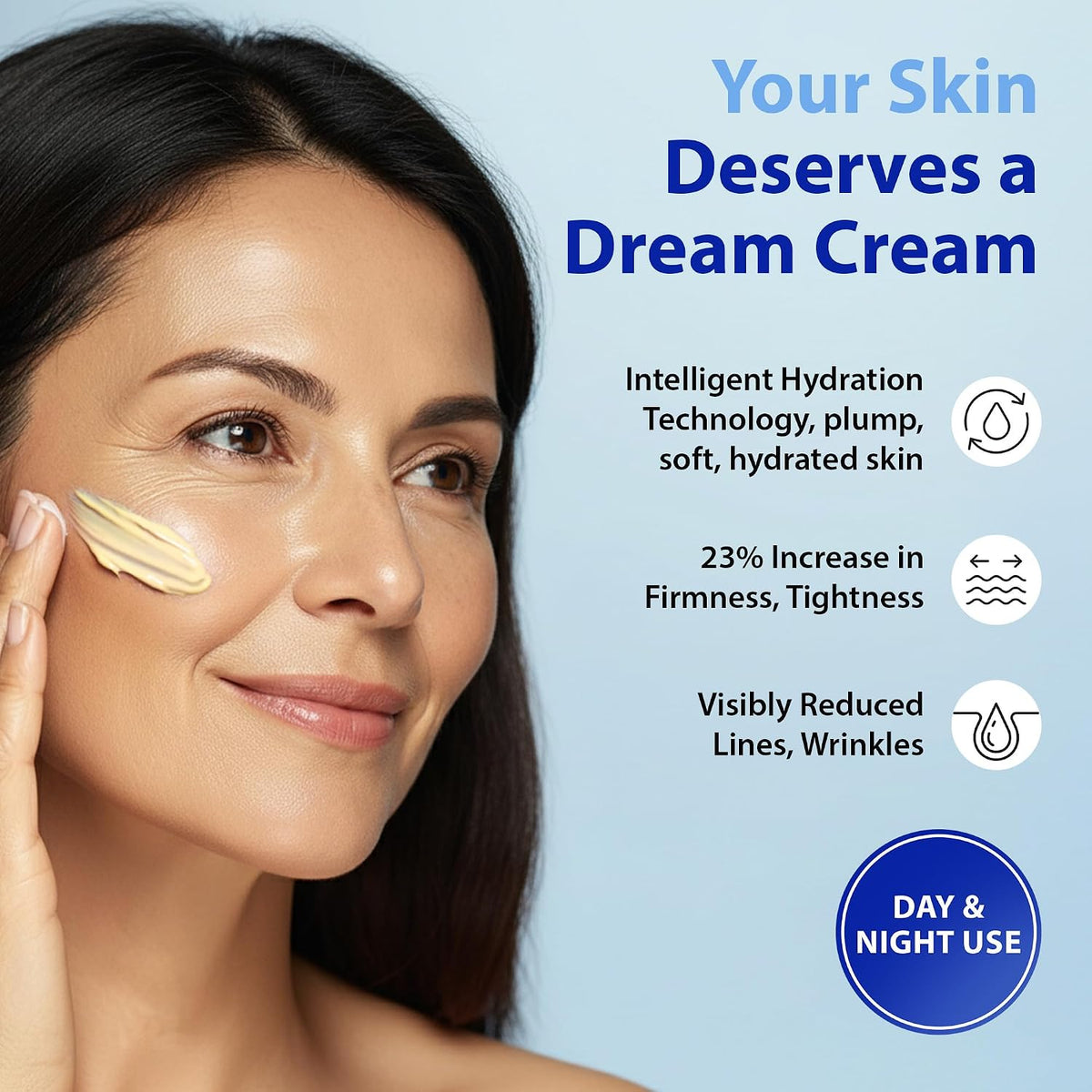 Dr. Denese HydroShield Dream Cream 1.7 oz \u2013 Hidratante avanzad...