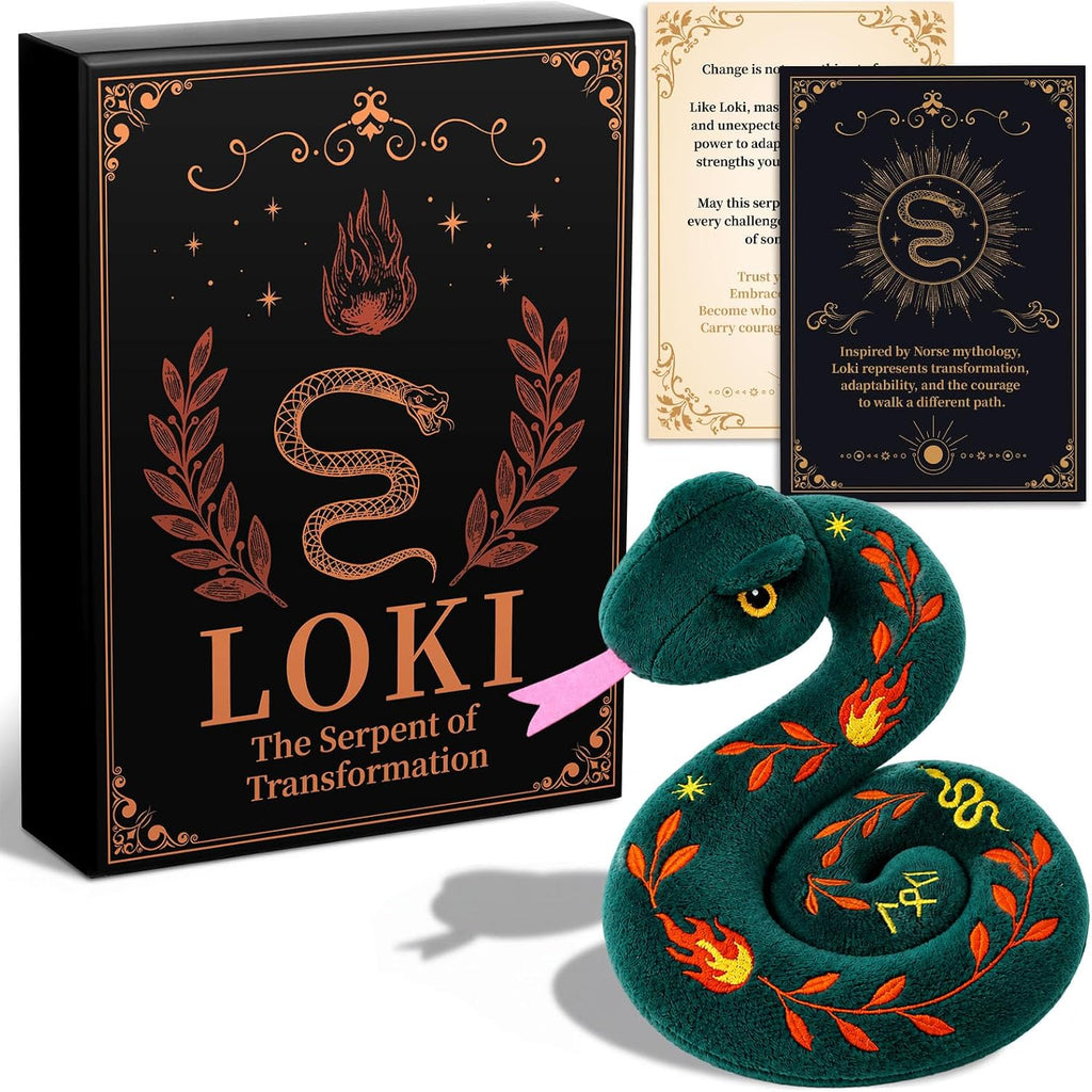 WinnerWhy Juego de regalo de felpa de serpiente ponderada de 3 piezas para