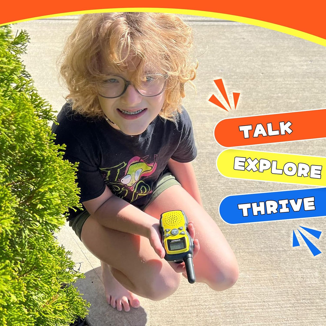 Wishouse Walkie Talkies para niños recargable
