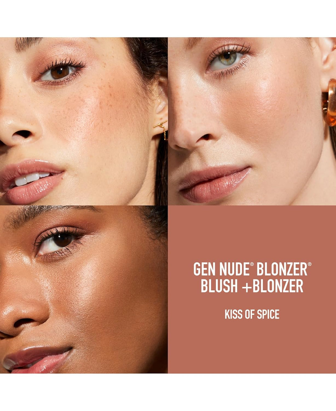 bareMinerals Gen Nude Blonzer, Rubor y bronceador híbrido, maquilla...