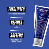 Kiehl's Exfoliante facial de combustible facial, limpiador faci...