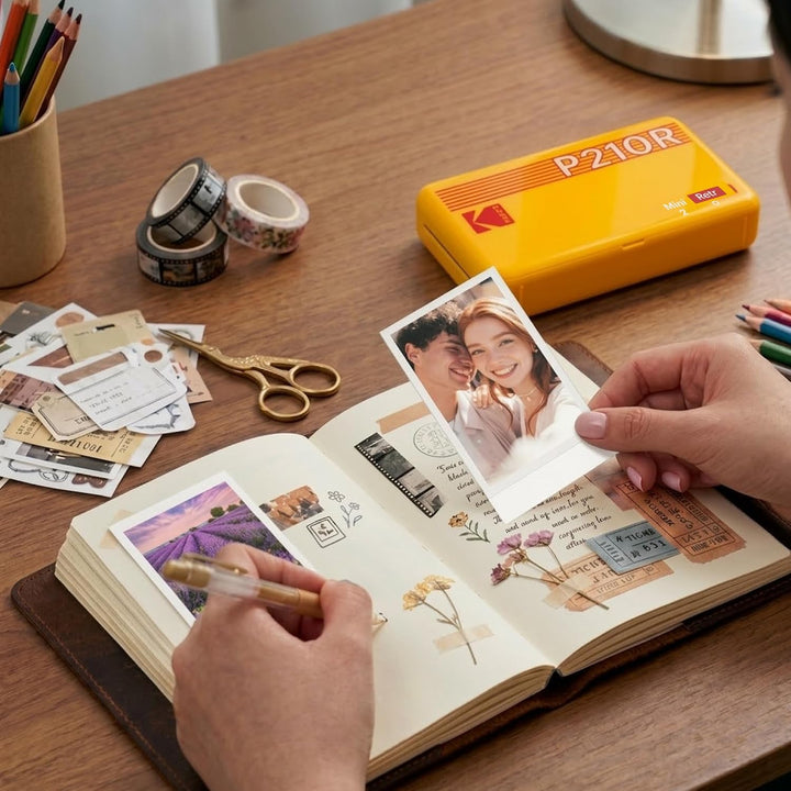 KODAK Mini 2 Retro - Impresora portátil para fotografías de 2.1 x 3...