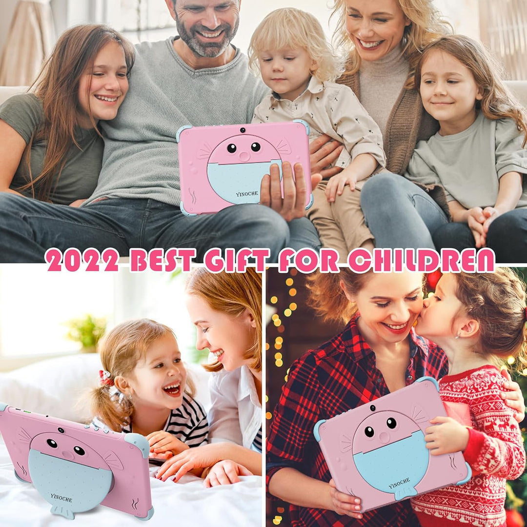 Tableta para niños de 10 pulgadas, tableta Android para niños con f...