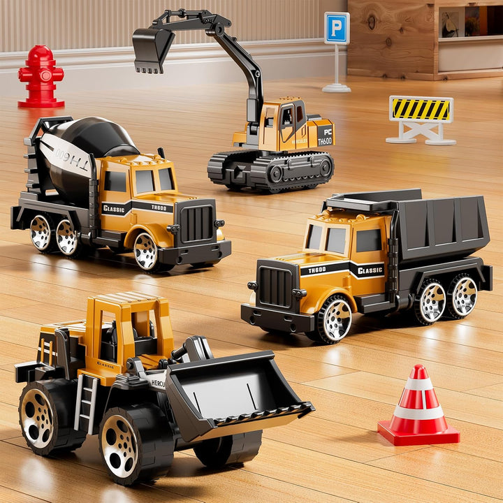 Camión transportador de carreras para niños pequeños