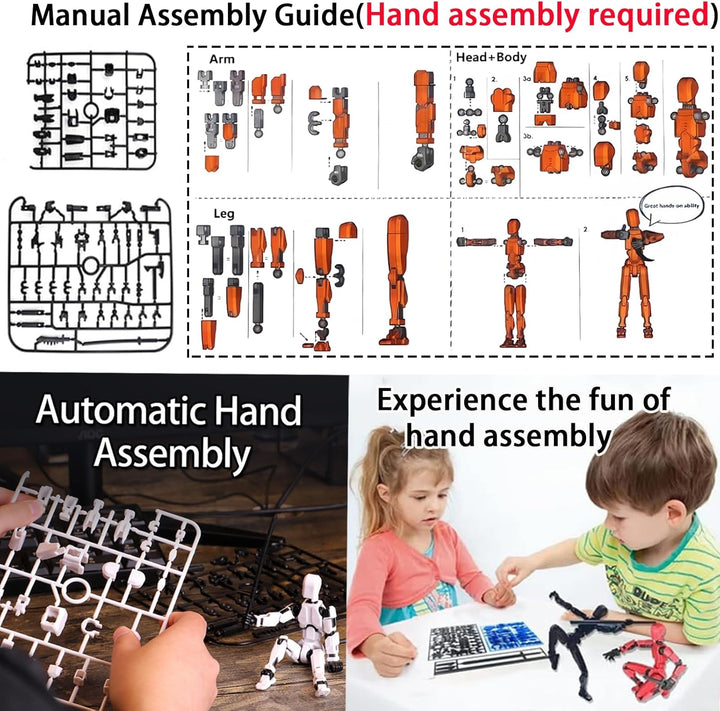 DANONI Titan13 Figura de Acción, Lucky Robot 13 Figuras de Acción,...