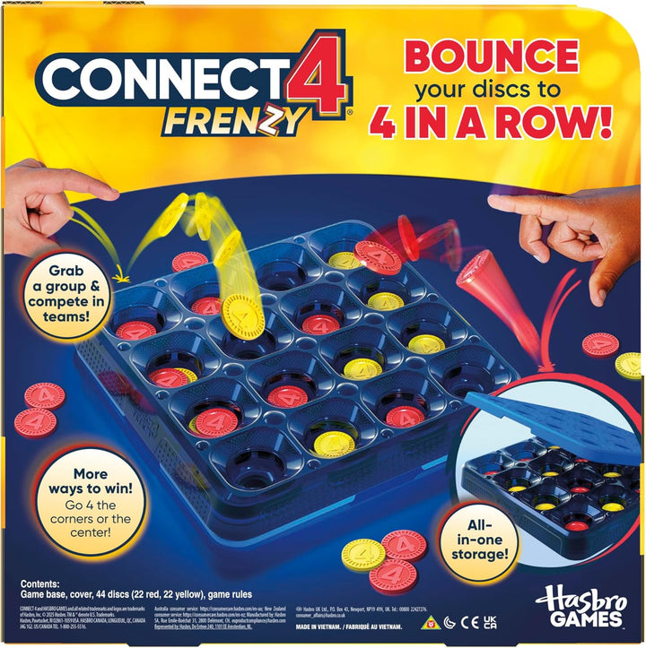 Connect 4 Frenzy Game Discos de rebote 4 The Win Juegos
