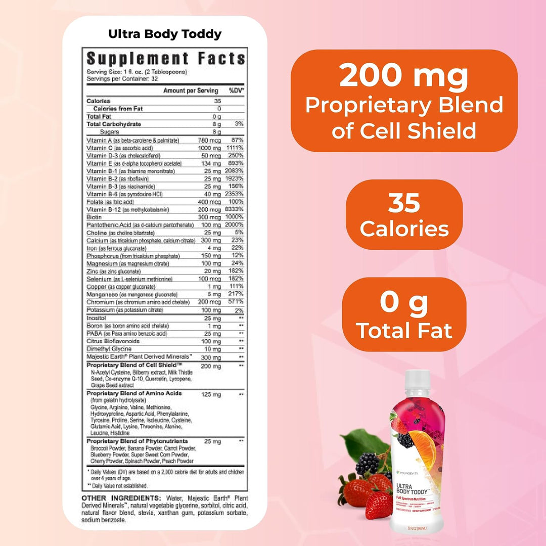Youngevity Supralife Ultra Body Toddy Parent (32 onzas líquidas (pa...