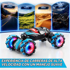 Auto de acrobacias RC con detección de gestos, auto giratorio controlado a