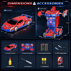Coche RC Transformador Spider 1:10, 2.4GHz Detección por Gesto Control Remoto