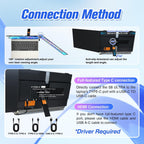 CIDETTY Monitor extensor de pantalla para portátil ultrafino, monit...
