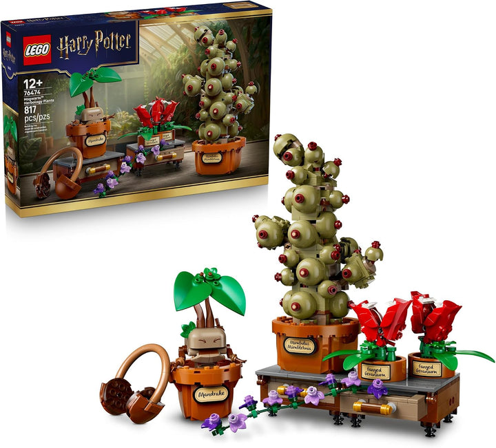 LEGO Harry Potter Plantas herbológicas de Hogwarts 76474 | Juguete...