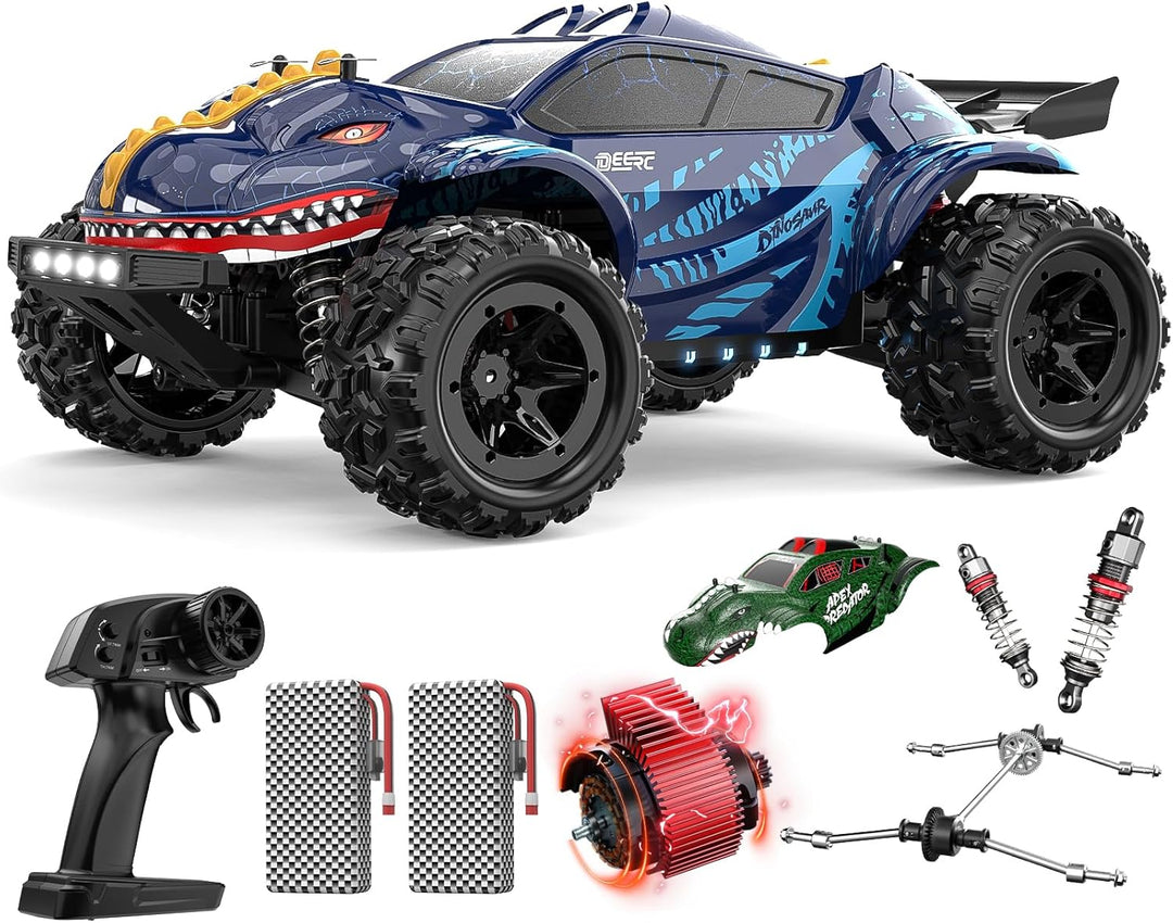 DEERC 9308E 1:16 Coches RC Rápidos para Niños de 8 a 12 años Camión...