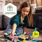 Ravensburger GraviTrax Junior Starter Set - My Jungle - Set de inicio GraviTrax Junior - Juego de carreras de canicas preescolar - Experiencia de construcción divertida - Compatible con STEM, aprendizaje interactivo - Acreditado por malla