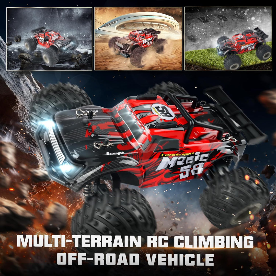 BEZGAR Monster Truck Toys Camión a control remoto todo