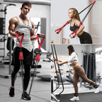 Bandas de Resistencia Pesada para Entrenamiento, 300lbs/360lb/420lb Bands de Ejercicio con Asas, Ancla de Puerta, Correas para Tobillos, Equipo de Gimnasio en Casa para Fortalecimiento Masculino, Entrenamiento de Fuerza y Estiramiento