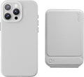 MOFT Soporte de trípode para teléfono y funda para iPhone 16 Pro Max, ajuste de ángulo e imanes fuertes y compatible con MagSafe MOVAS Invisible Selfie Stick, Misty Cove