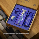 Harry's Kit de afeitado Plus para hombres, mango premium, 5 car...