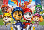 Ravensburger Paw Patrol Knights & Dragons - Rompecabezas de 35 piezas para niños a partir de 3 años, juguetes educativos para niños pequeños, 10.4 x 7.1 x 0.1 in