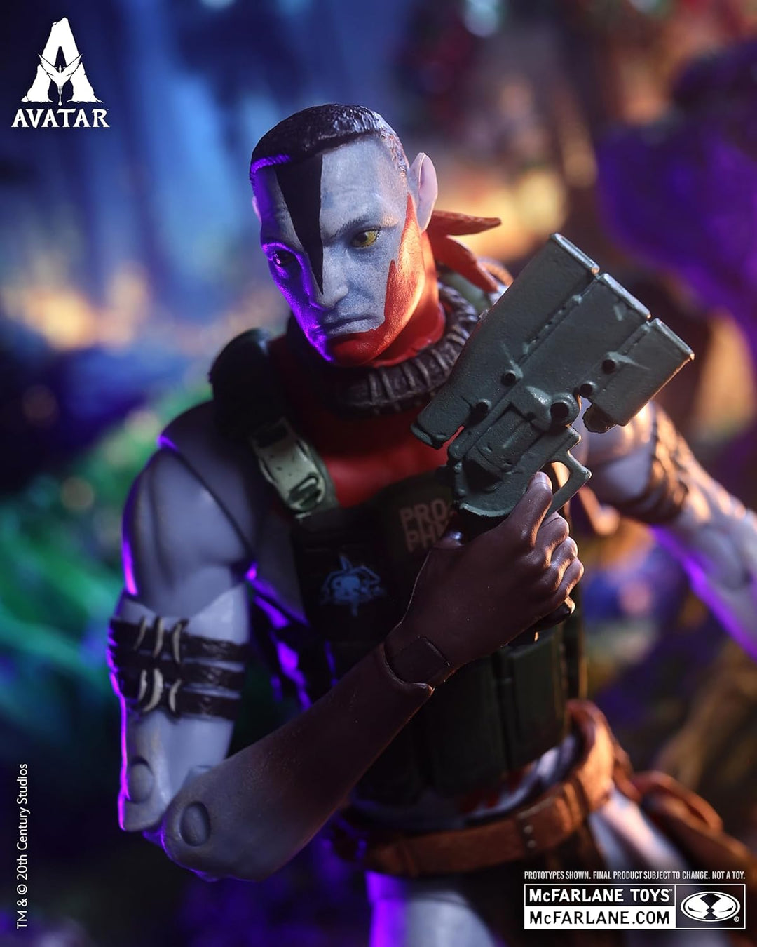 McFarlane Toys - Avatar Fuego y ceniza Quaritch Figura de