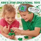 Shappy 72 piezas inspirador de juguete sensorial de estrella, verde